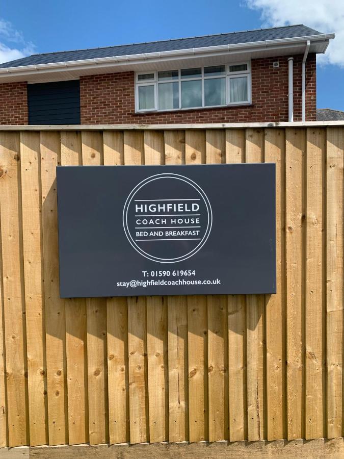 Highfield Coach House Hotel Лимингтън Екстериор снимка